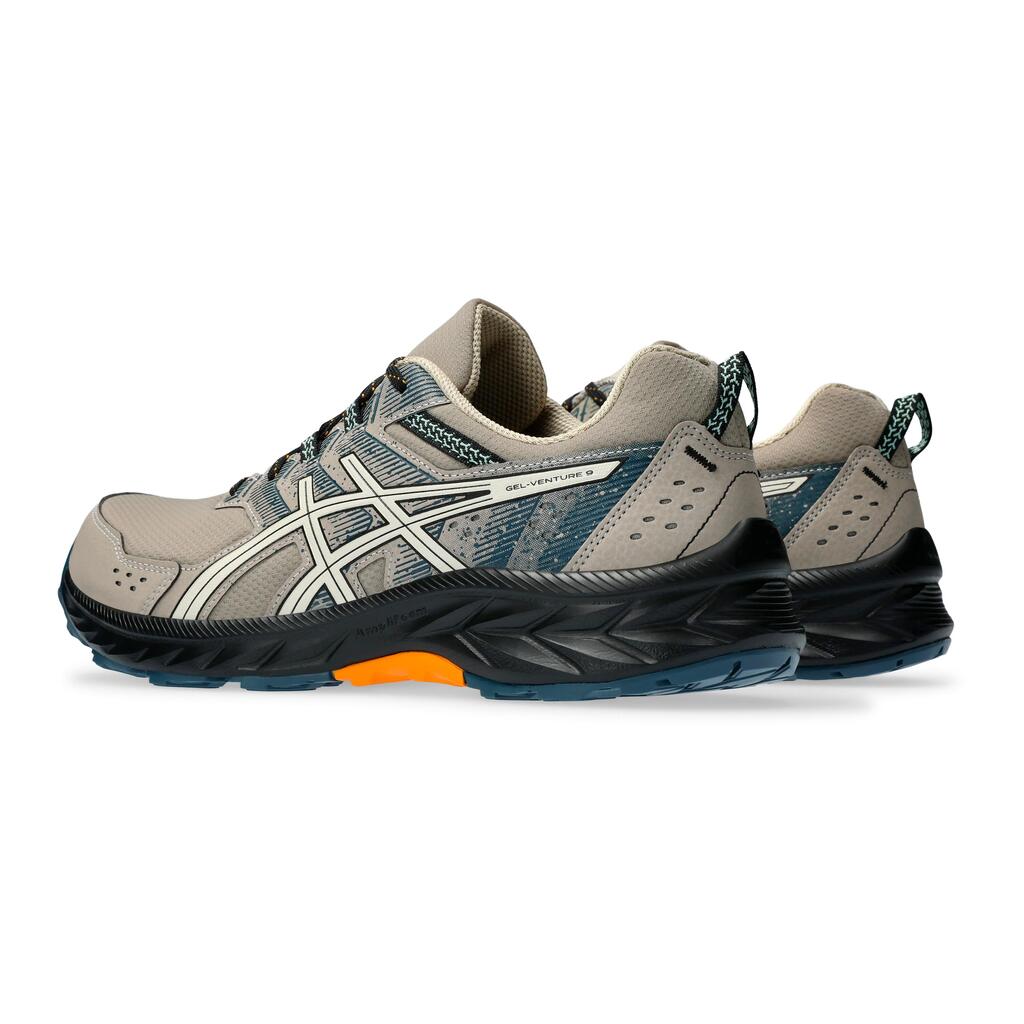 Men's Asics Gel Venture 9 walking trainers, On And Off Road - Beige